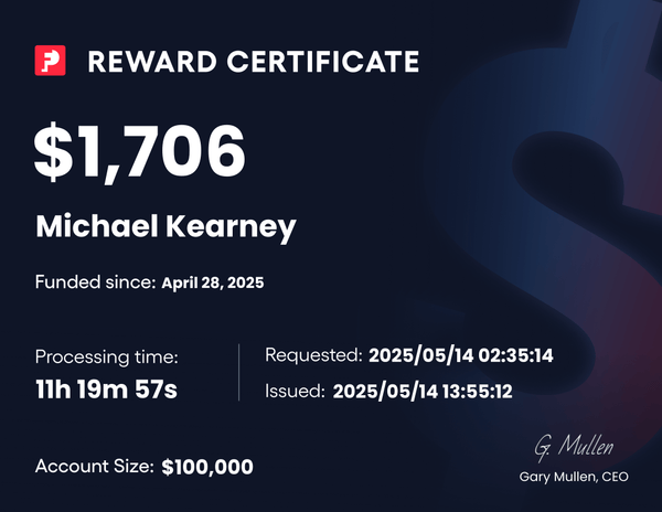 Trader Certificate #10
